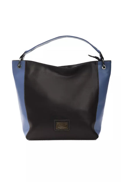 Bolso de hombro negro Pompei Donatella estilo italiano
