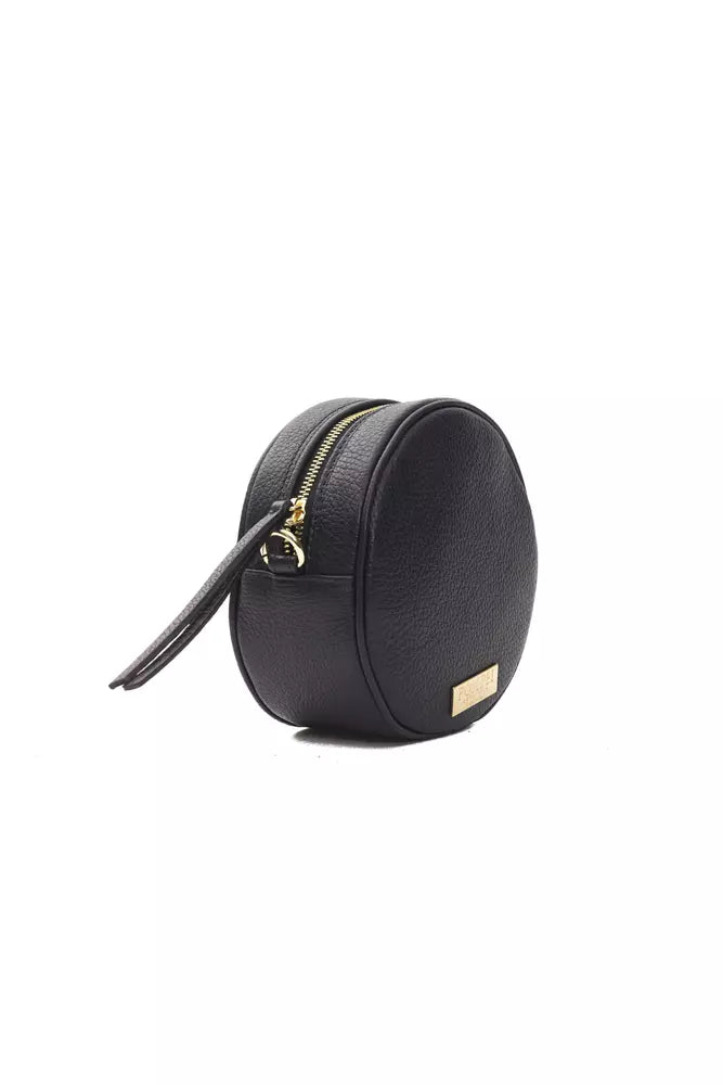 Sac bandoulière Pompei Donatella en cuir gris pour femme