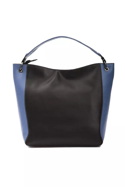 Bolso de hombro negro Pompei Donatella estilo italiano