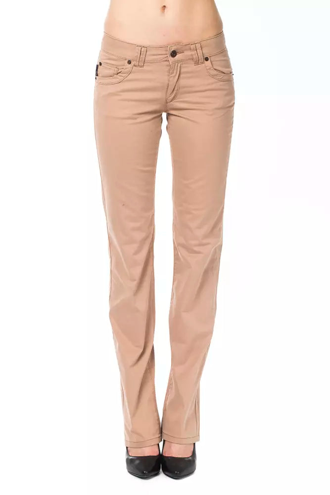 Jean Ungaro Fever en coton beige pour femme