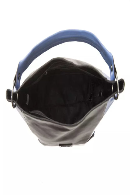 Bolso de hombro negro Pompei Donatella estilo italiano