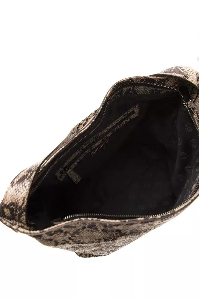 Bolso de hombro Pompei Donatella Python, vestido Sensation
