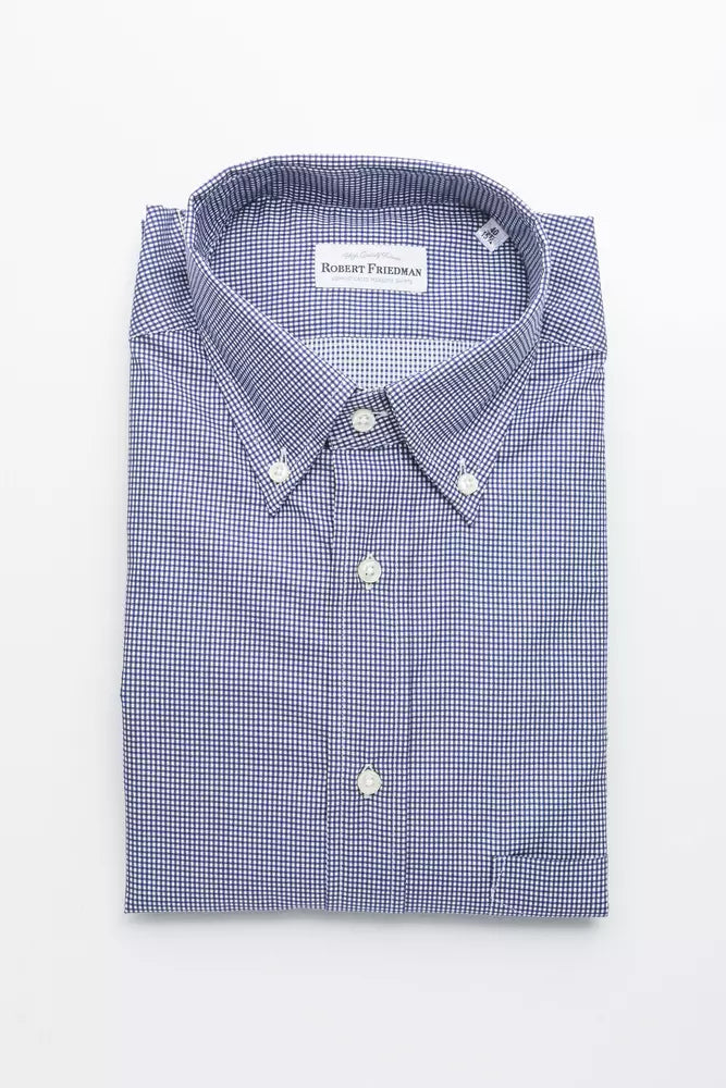 Robert Friedman Blue Cotton Men&