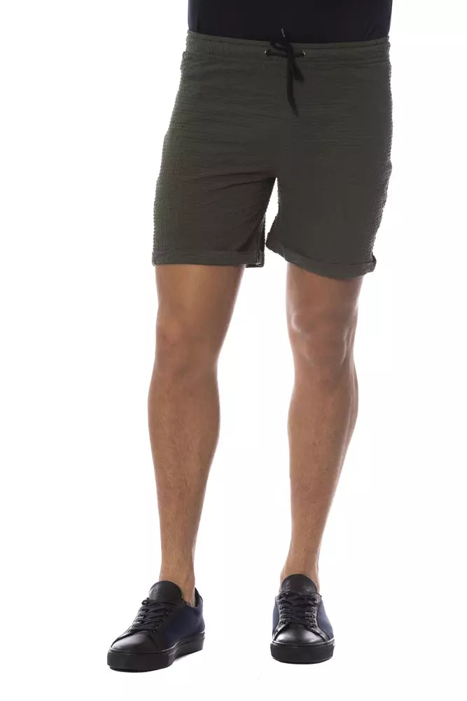 Short homme en coton Verri Army