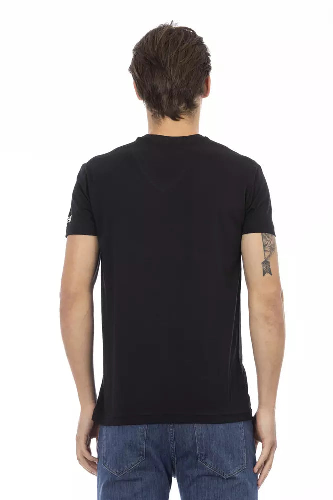 Trussardi Action Black Cotton Men&