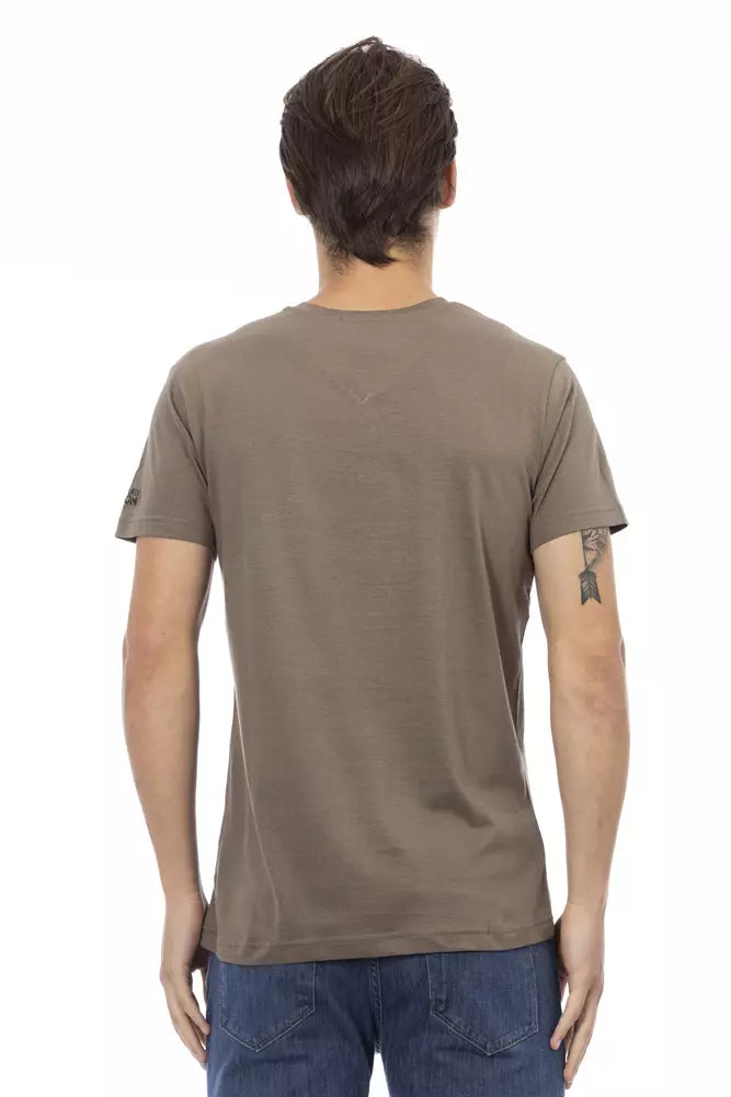 Trussardi Action Brown Cotton Men&