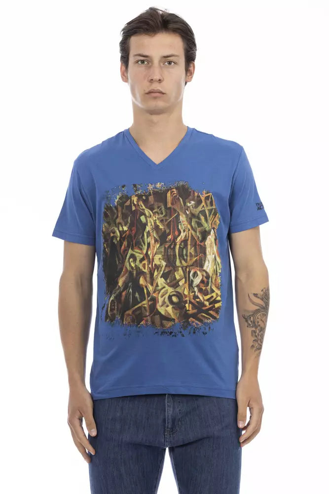 Trussardi Action Blue Cotton Men&