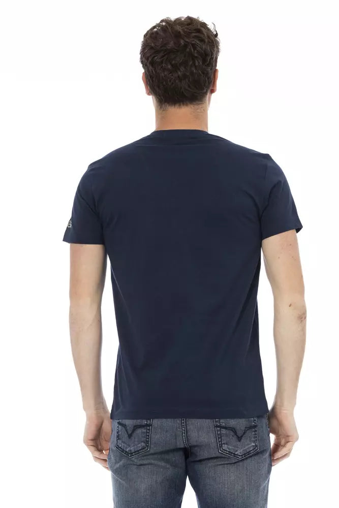 Trussardi Action Blue Cotton Men&