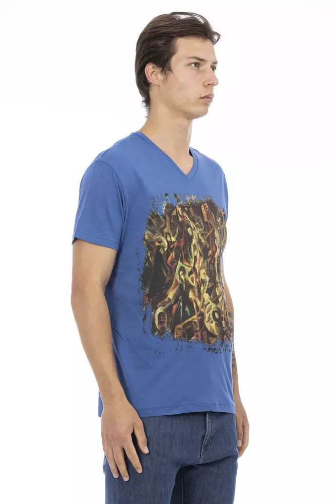 Trussardi Action Blue Cotton Men&