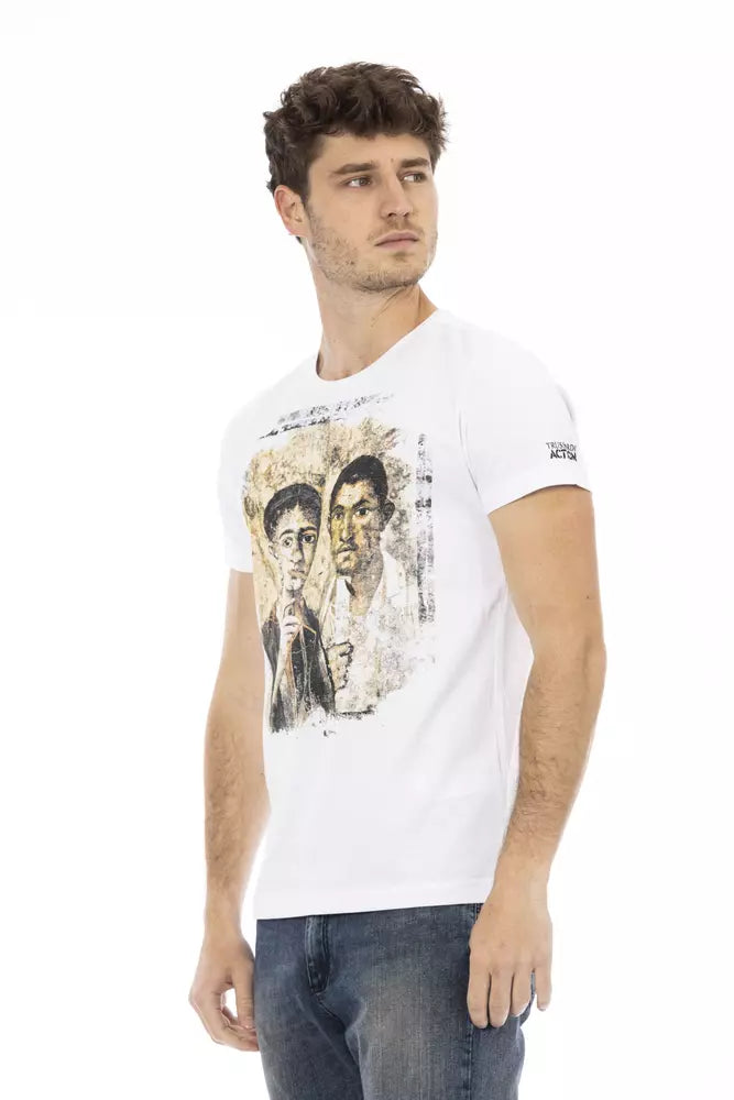 Trussardi Action White Cotton Men&