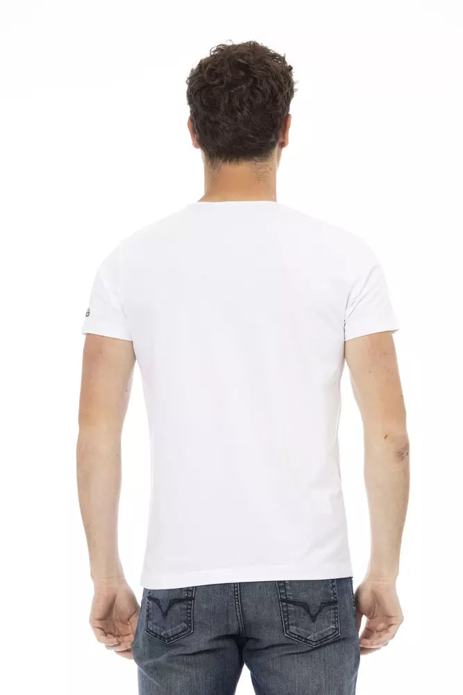 Trussardi Action White Cotton Men&