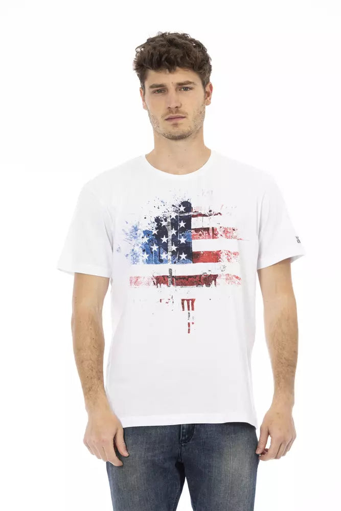 Trussardi Action White Cotton Men&