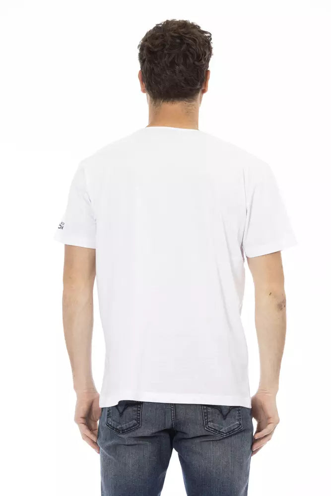 Trussardi Action White Cotton Men&