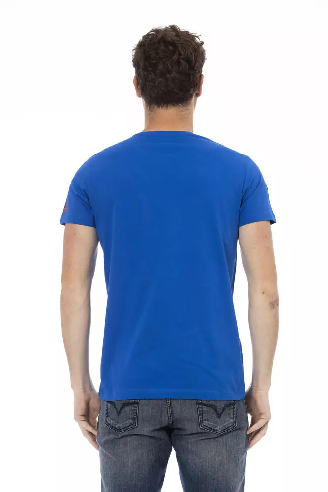 Trussardi Action Blue Cotton Men&