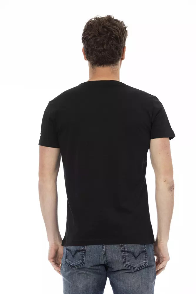 Trussardi Action Black Cotton Men&