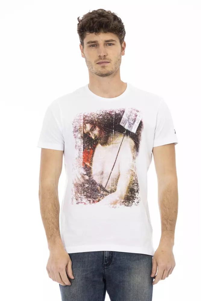 Trussardi Action White Cotton Men&