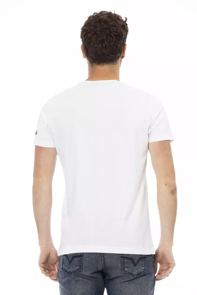 Trussardi Action White Cotton Men&