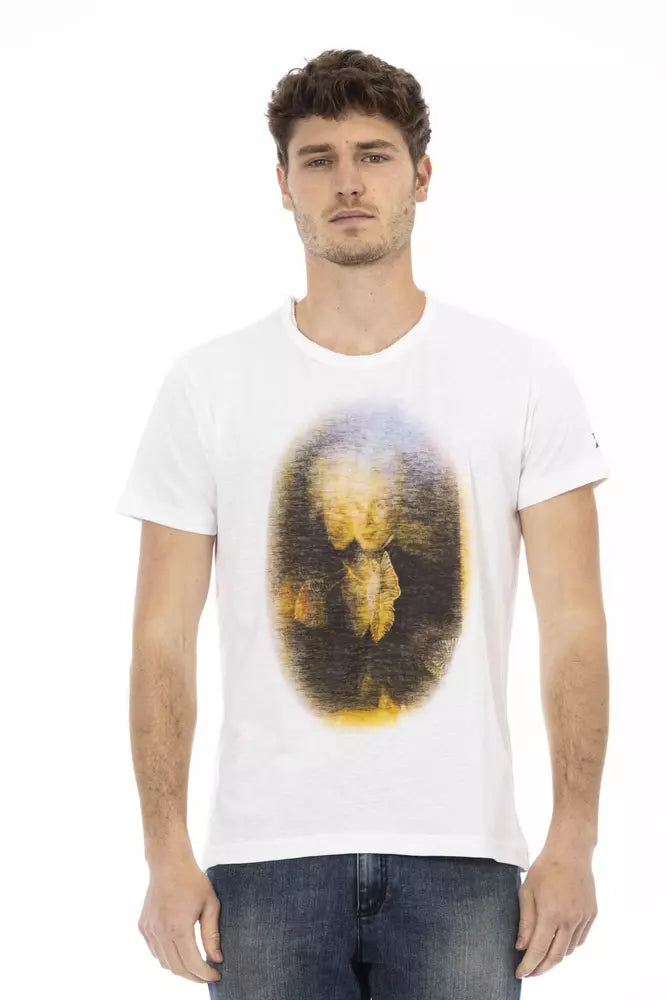 Trussardi Action White Cotton Men&