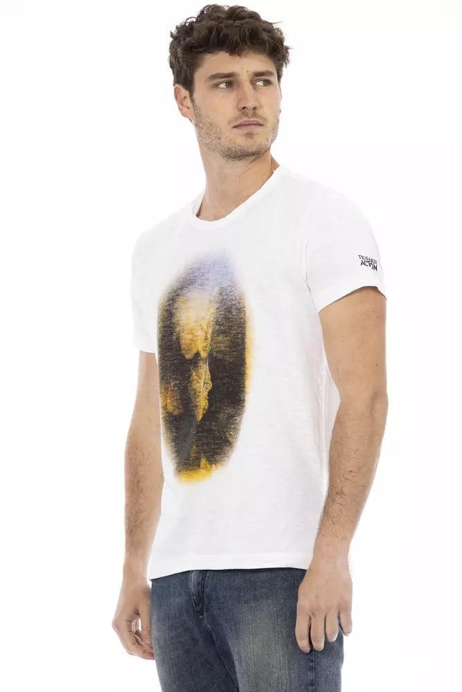 Trussardi Action White Cotton Men&