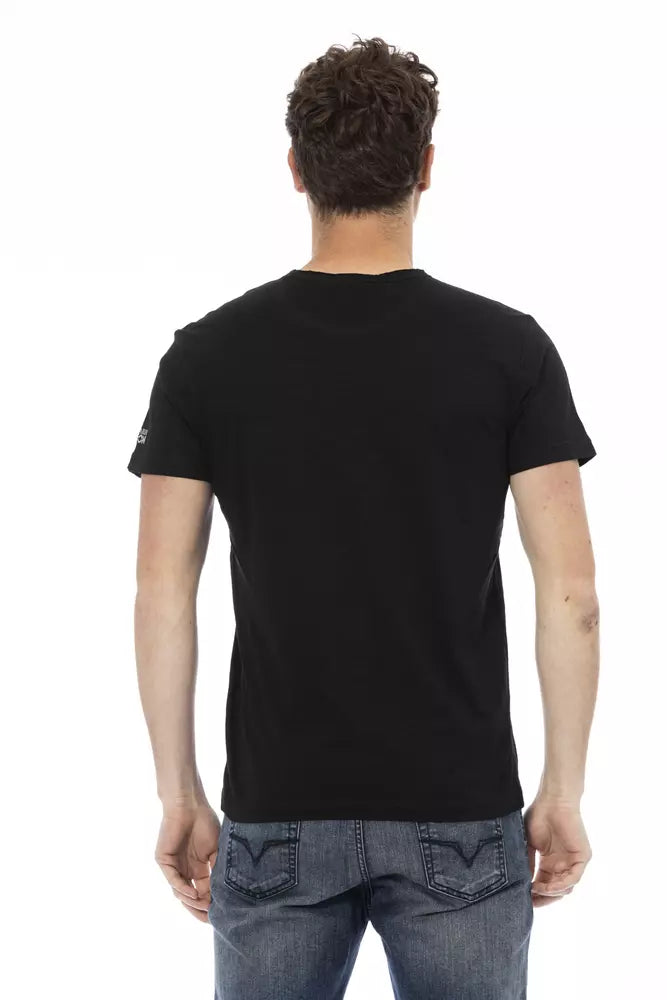 Trussardi Action Black Cotton Men&