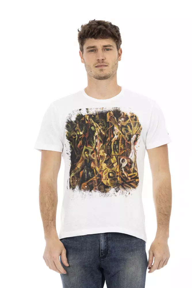 Trussardi Action White Cotton Men&