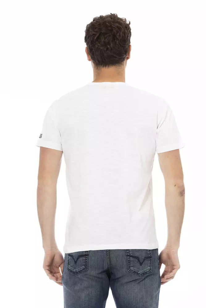 Trussardi Action White Cotton Men&