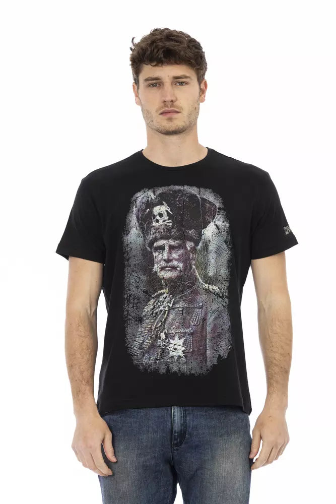 Trussardi Action Black Cotton Men&