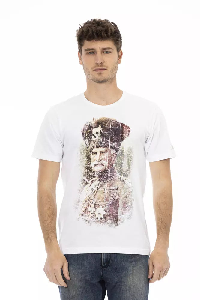 Trussardi Action White Cotton Men&