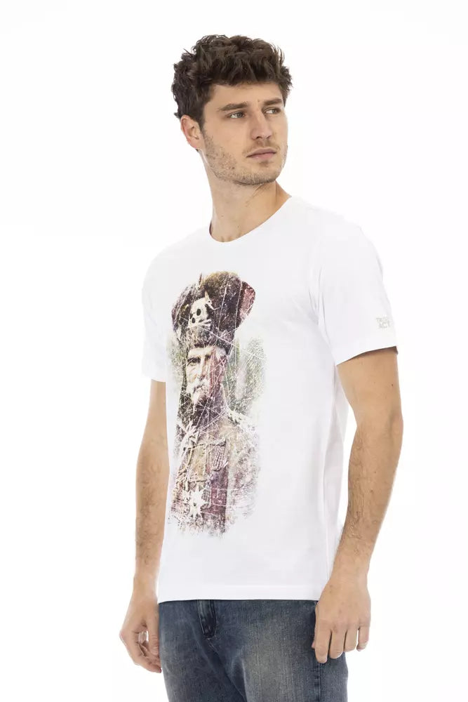 Trussardi Action White Cotton Men&
