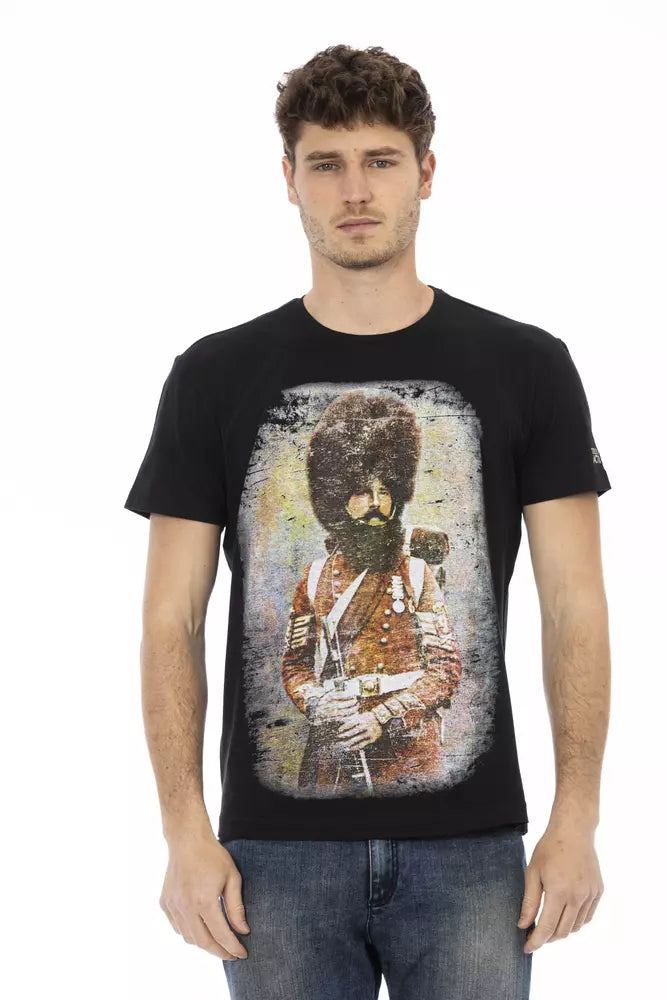 Trussardi Action Black Cotton Men&