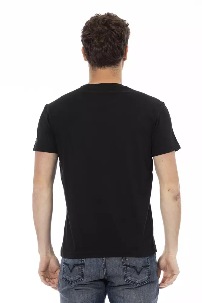 Trussardi Action Black Cotton Men&
