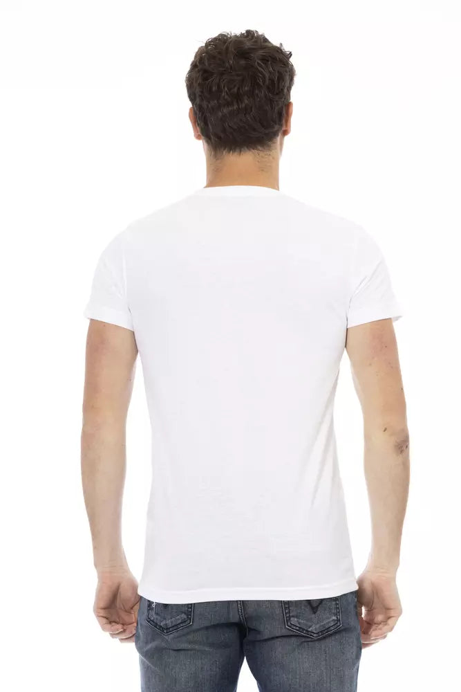 Trussardi Action White Cotton Men&