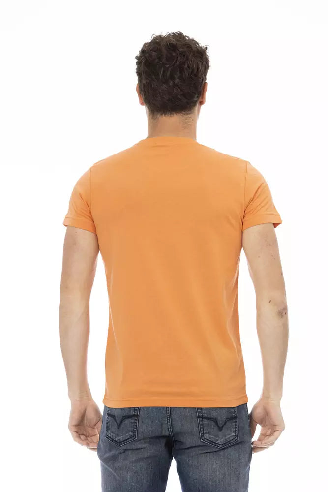 Trussardi Action Orange Cotton Men&