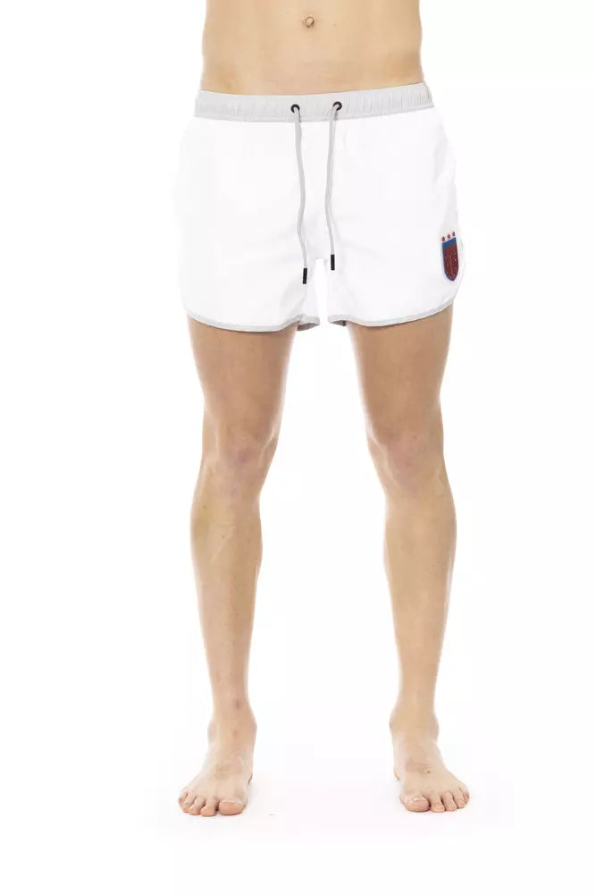 Bikkembergs White Polyester Men&