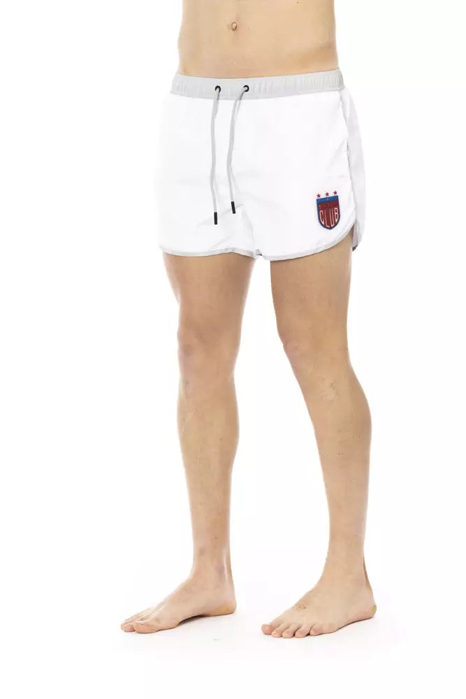 Bikkembergs White Polyester Men&