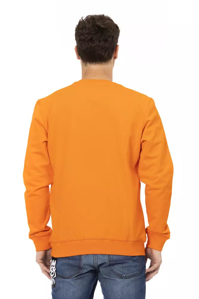 Automobili Lamborghini Orange Cotton Men&