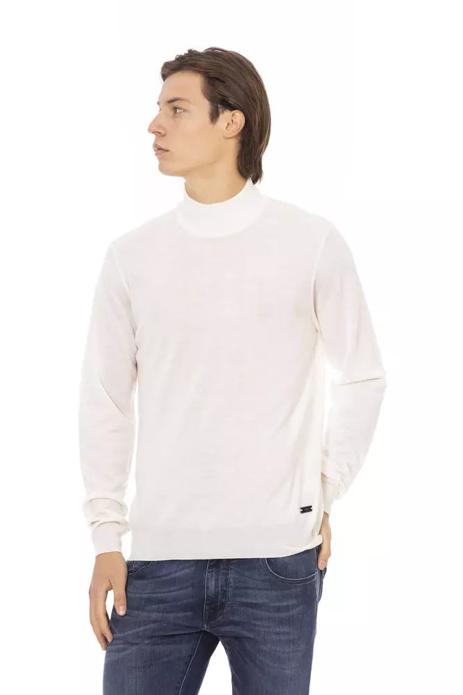 Baldinini Trend White Fabric Men&