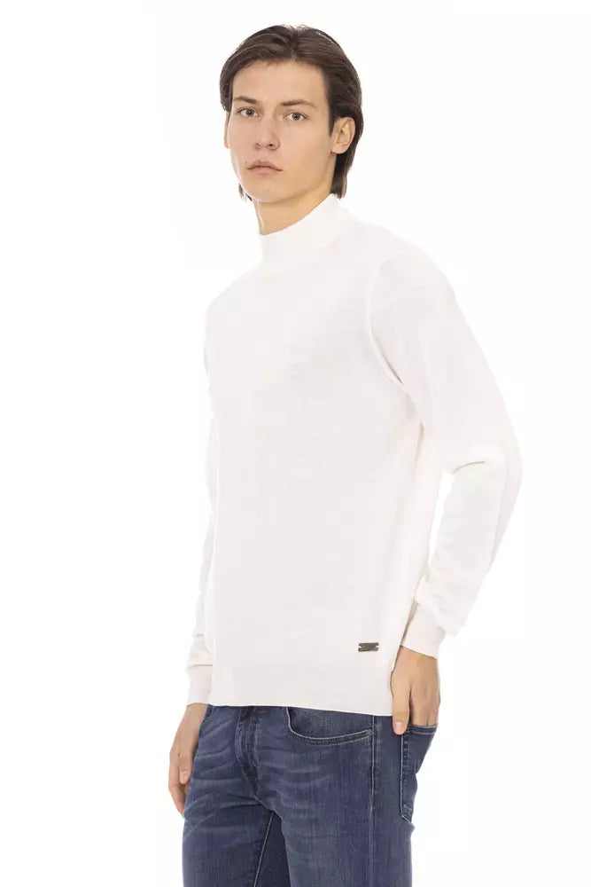 Baldinini Trend White Fabric Men&