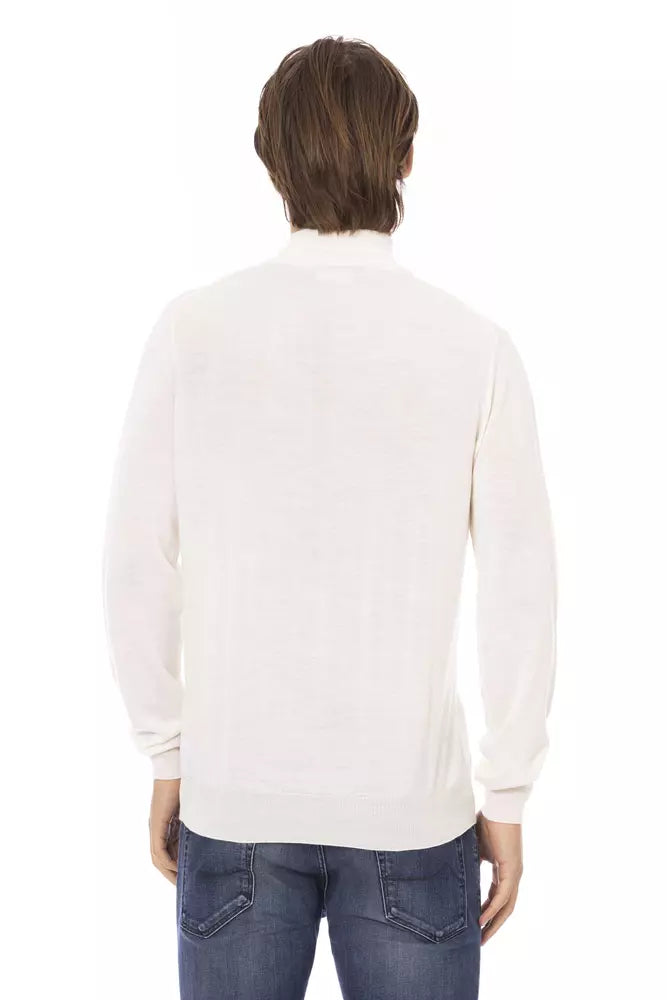 Baldinini Trend White Fabric Men&