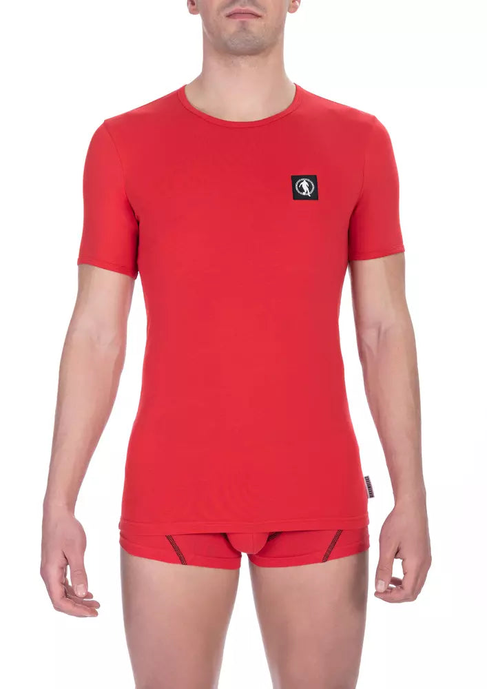 Bikkembergs Red Cotton Men&