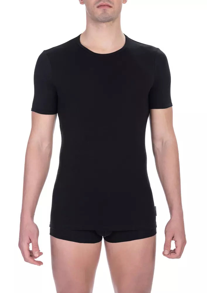 Bikkembergs Black Cotton Men&