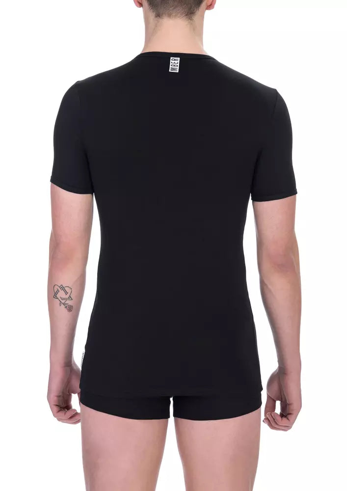 Bikkembergs Black Cotton Men&