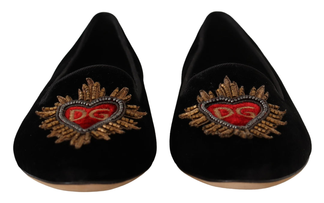 Zapatos planos de charol Dolce Gabbana: vístete para impresionar