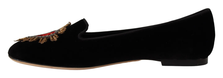 Zapatos planos de charol Dolce Gabbana: vístete para impresionar
