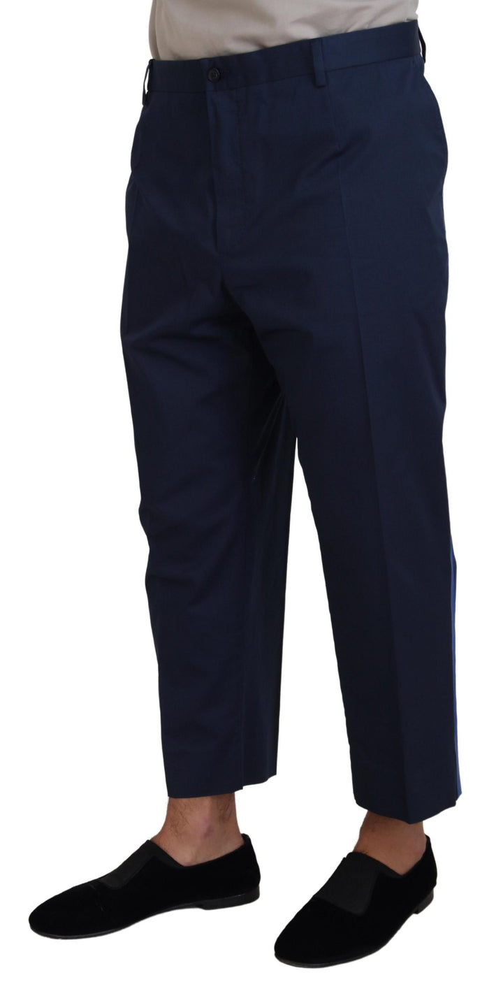 Pantalon court chic en laine mélangée Dolce &amp;amp; Gabbana