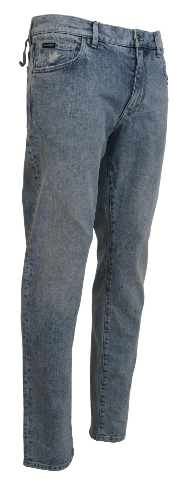 Pantalones vaqueros azul claro elegantes de corte entallado de Dolce &amp;amp; Gabbana