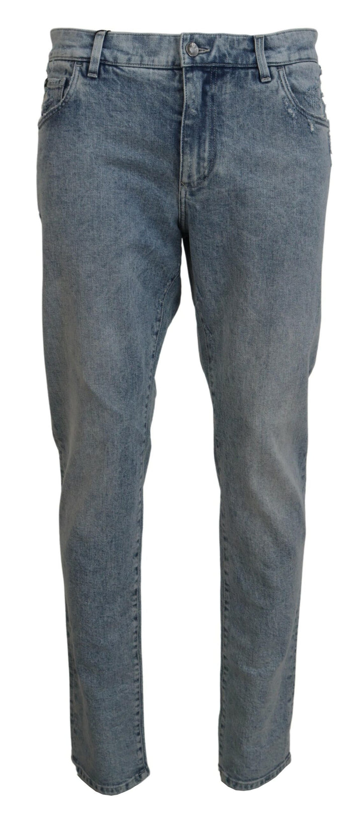 Pantalones vaqueros azul claro elegantes de corte entallado de Dolce &amp;amp; Gabbana