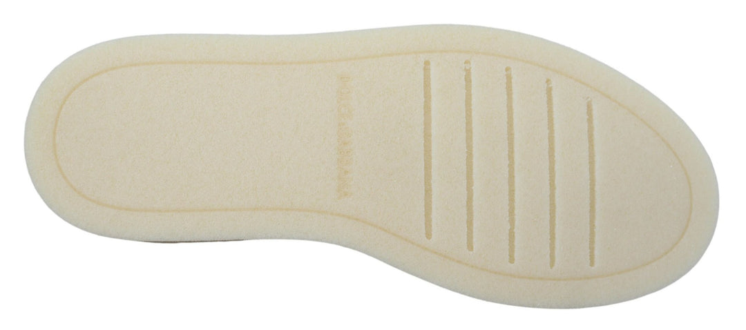 Zapatillas Oxford de piel blanca Dolce &amp; Gabbana Dress Sensation