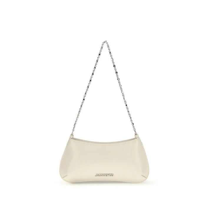 Jacquemus Beige Calf Leather Bos Taurus Shoulder Bag