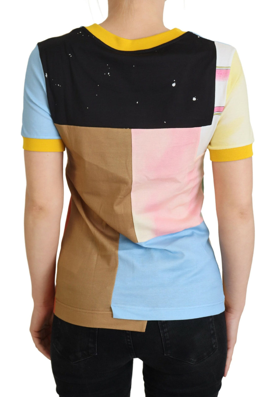 Dolce &amp; Gabbana Multicolor Cotton  DG Love Patchwork